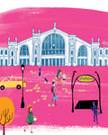 Gare Du Nord Paris. Limited edition prints