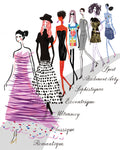 Paris women's fashion, Limited edition print