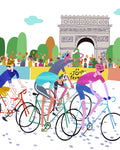 Tour de France. Limited edition print