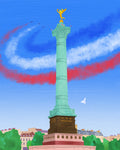 Bastille. Limited edition print.
