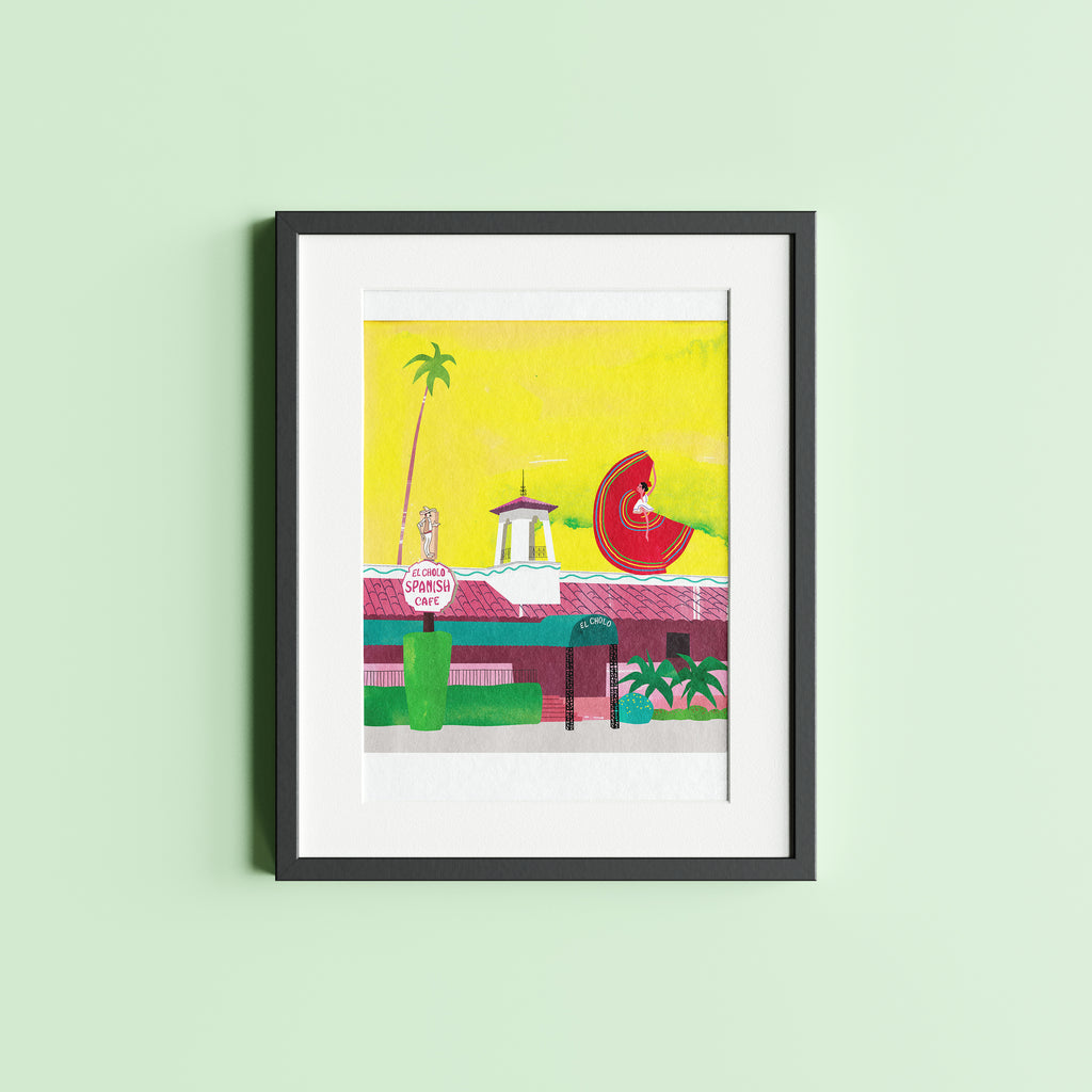 El Cholo. Limited edition print.