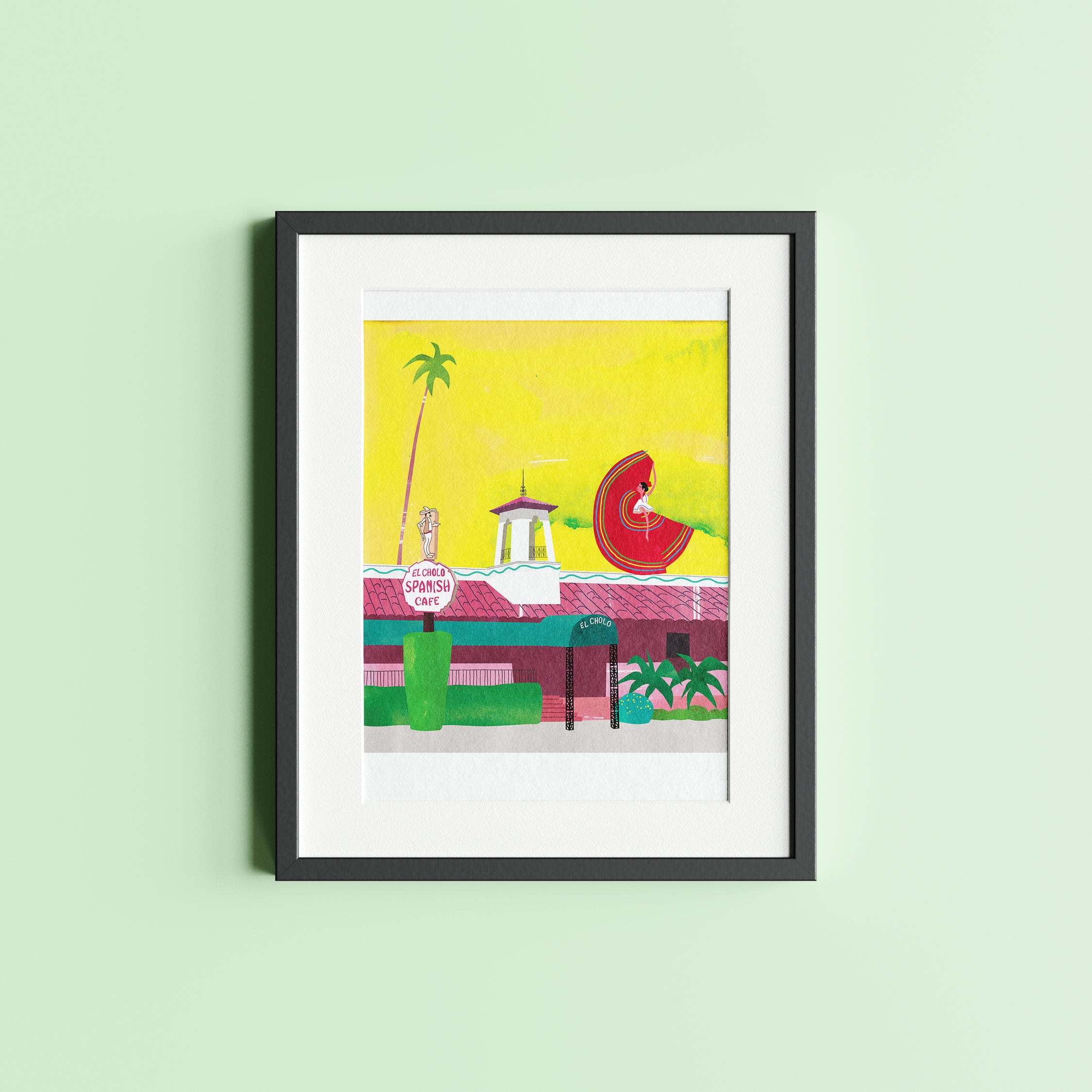 El Cholo. Limited edition print.