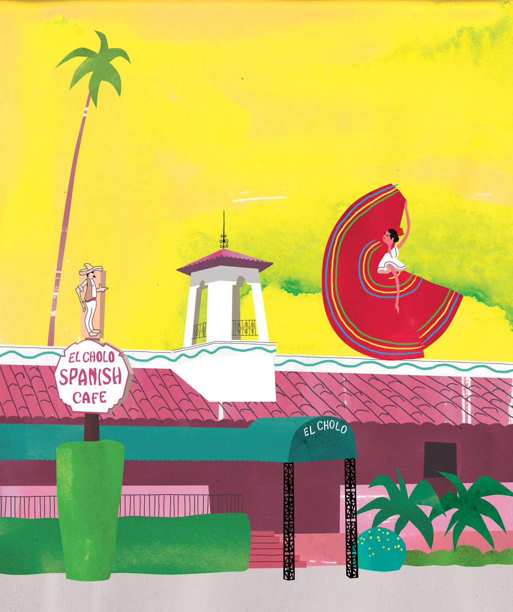 El Cholo. Limited edition print.