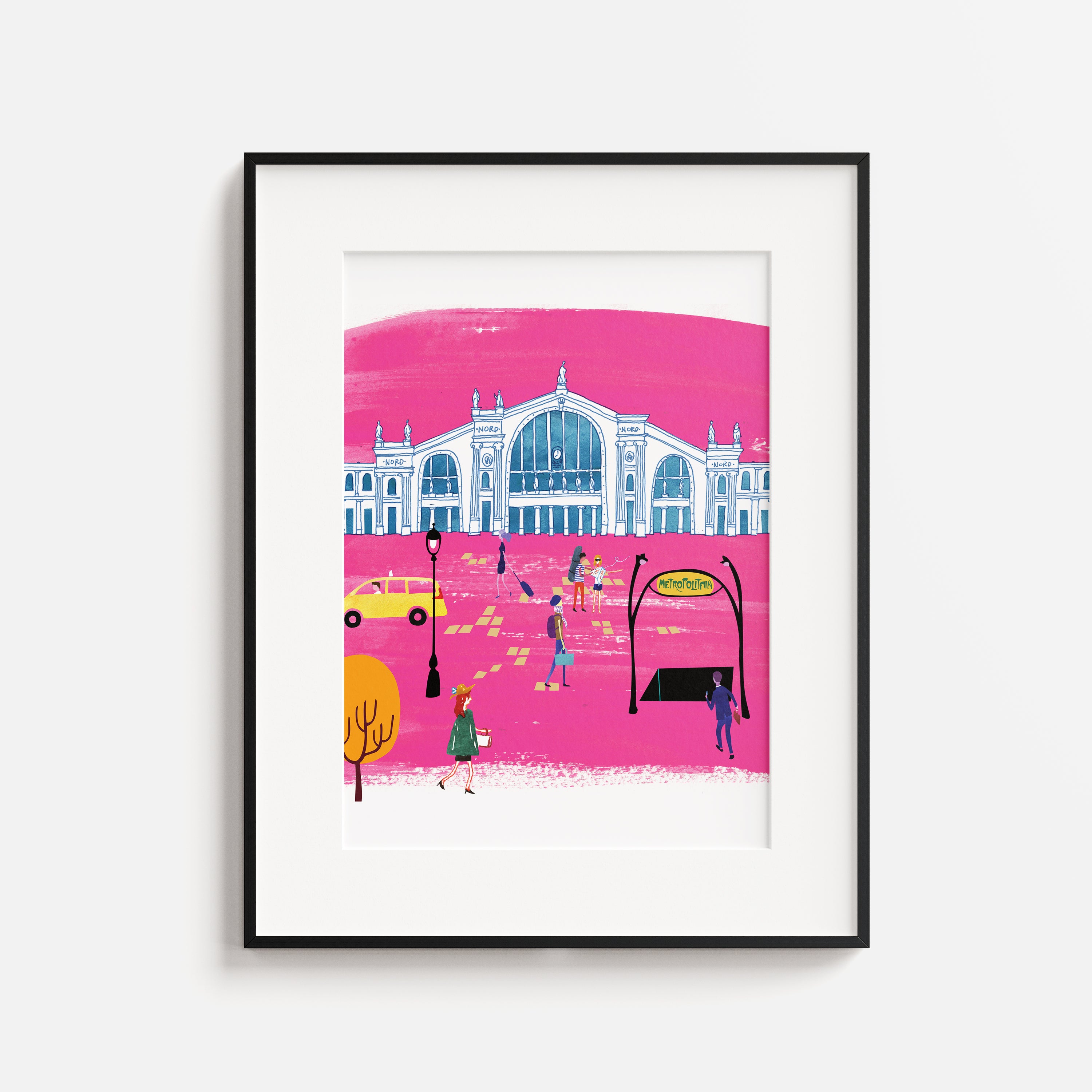 Gare Du Nord Paris. Limited edition prints
