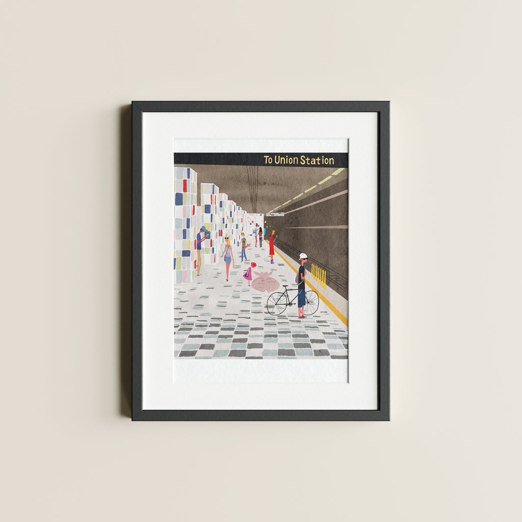 LA Metro. Limited edition print.