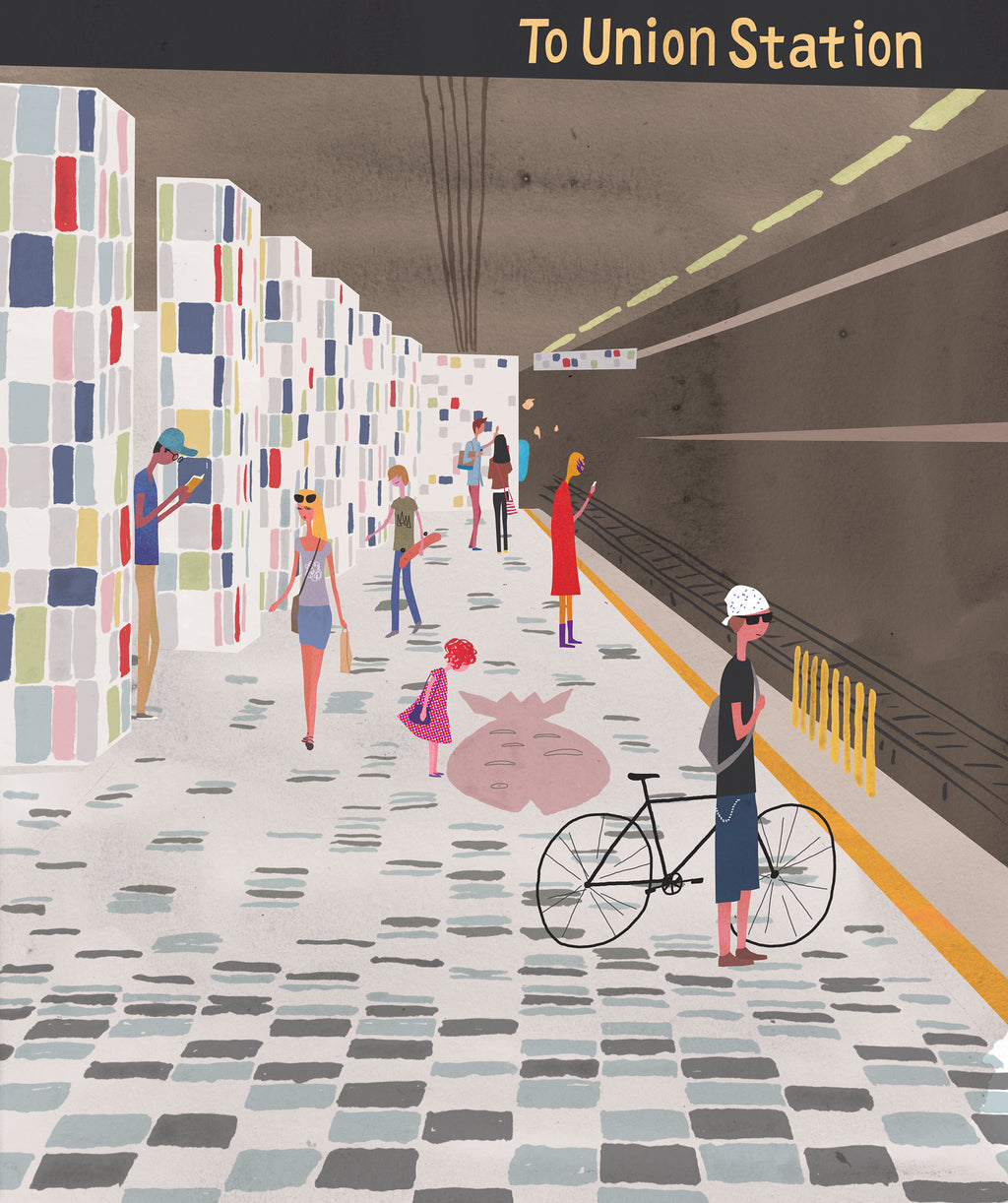 LA Metro. Limited edition print.