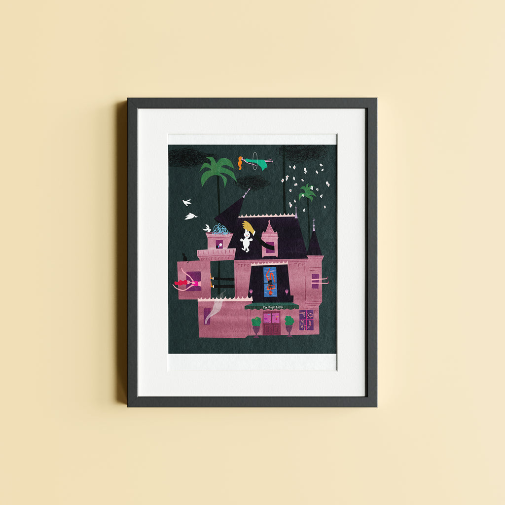 Magic Castle. Limited edition print.