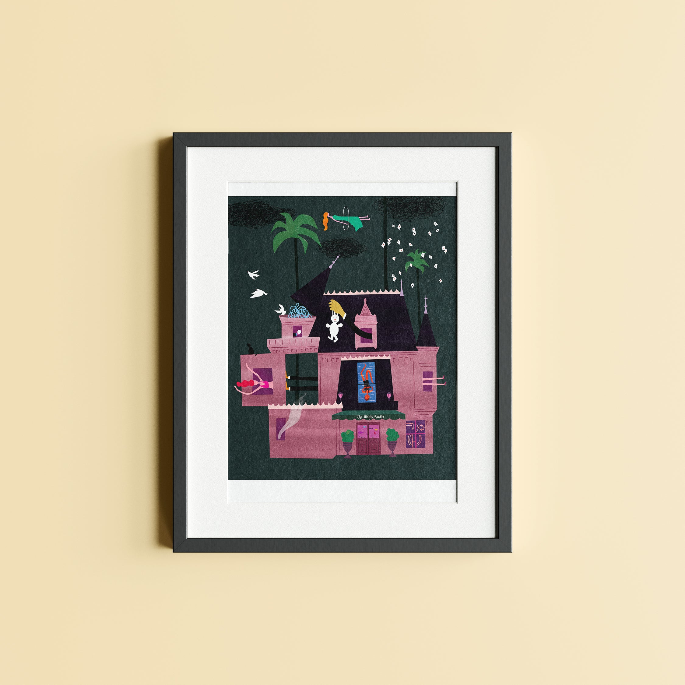 Magic Castle. Limited edition print.