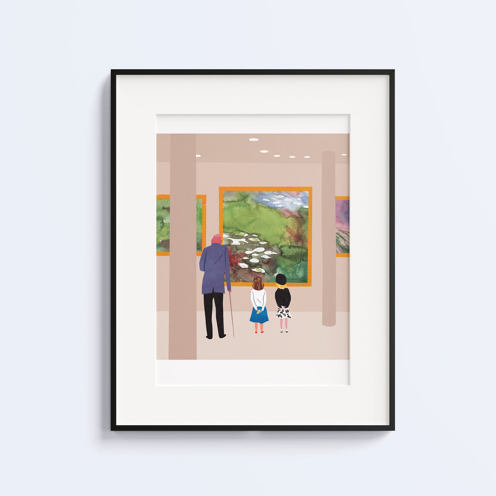 Musee Marmottan Monet Paris. Limited edition print