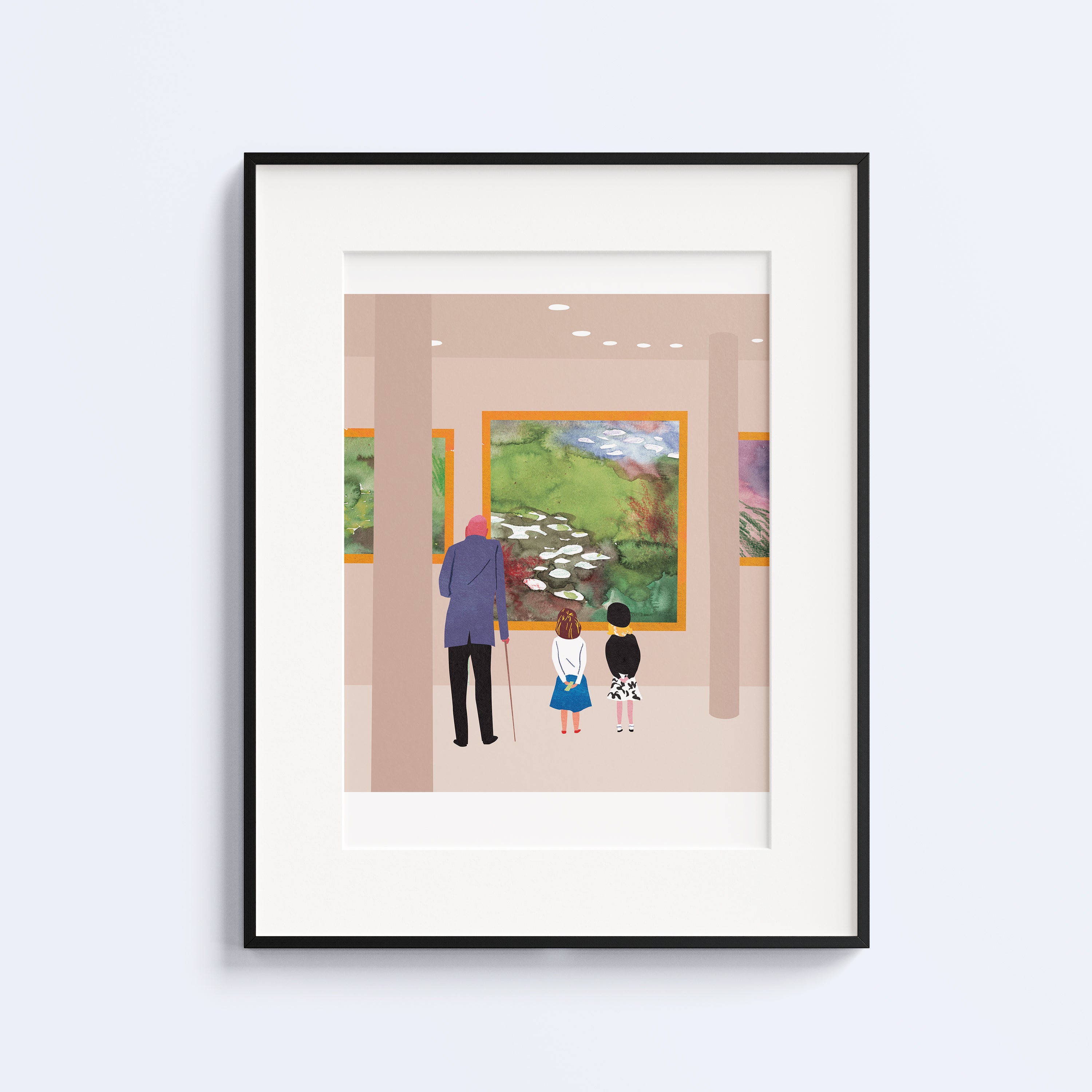 Musee Marmottan Monet Paris. Limited edition print