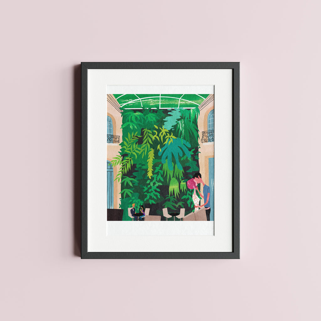 Pershing Hall Paris. Limited edition print