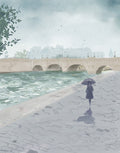 Ponnt Neuf Paris. Limited edition print.