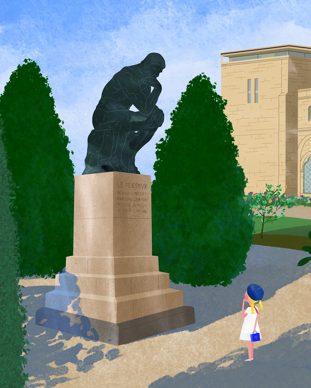 Rodin Museum. Limited edition print.