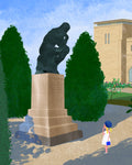 Rodin Museum. Limited edition print.