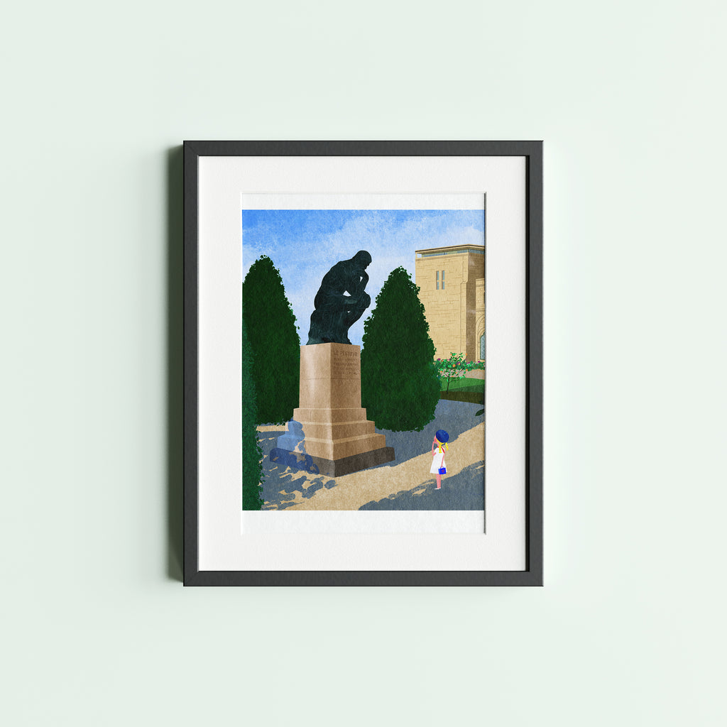 Rodin Museum. Limited edition print.
