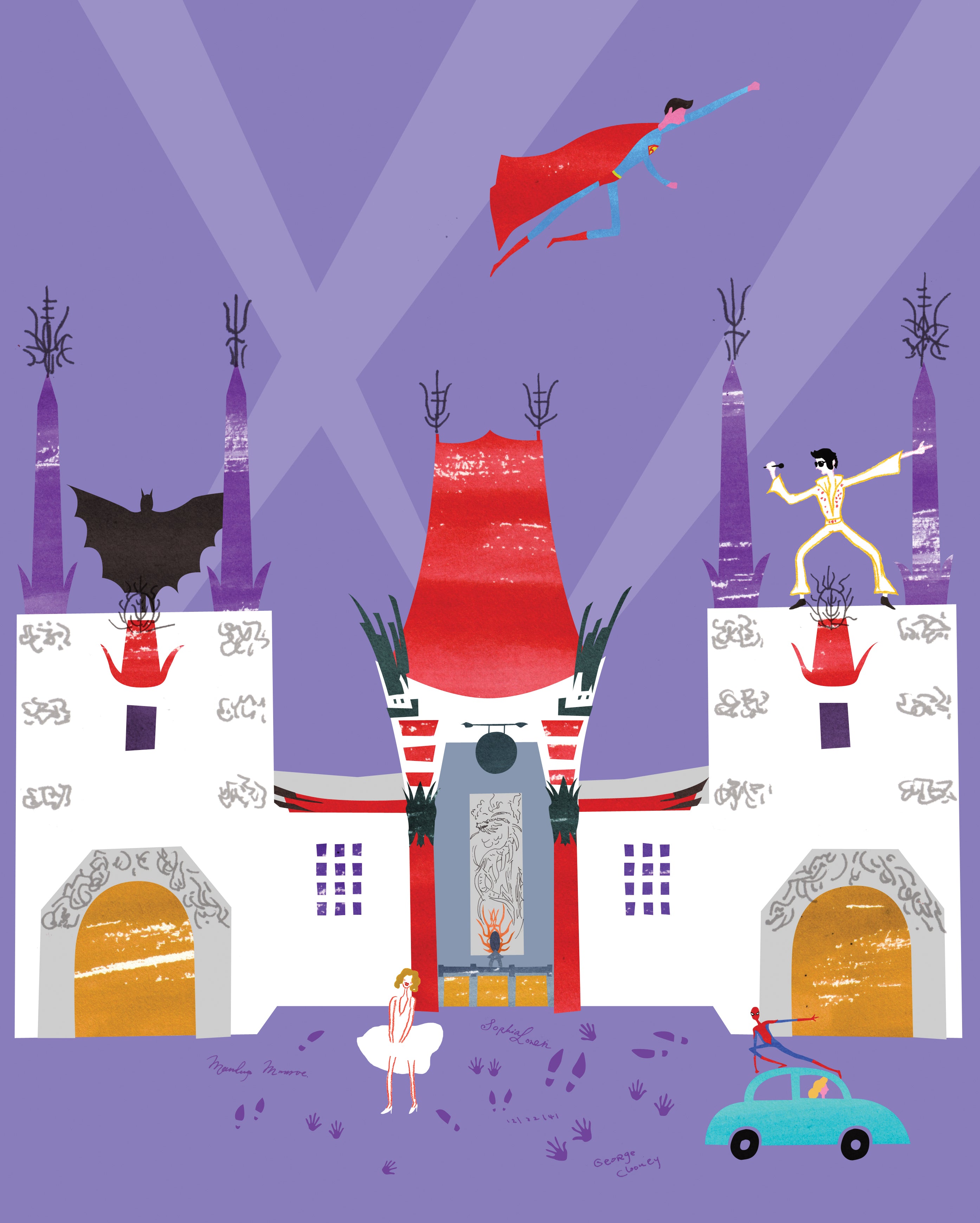 TCL Chinese Theatre. Limited edition print.