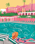 Beverly Hills Hotel. Limited edition print.