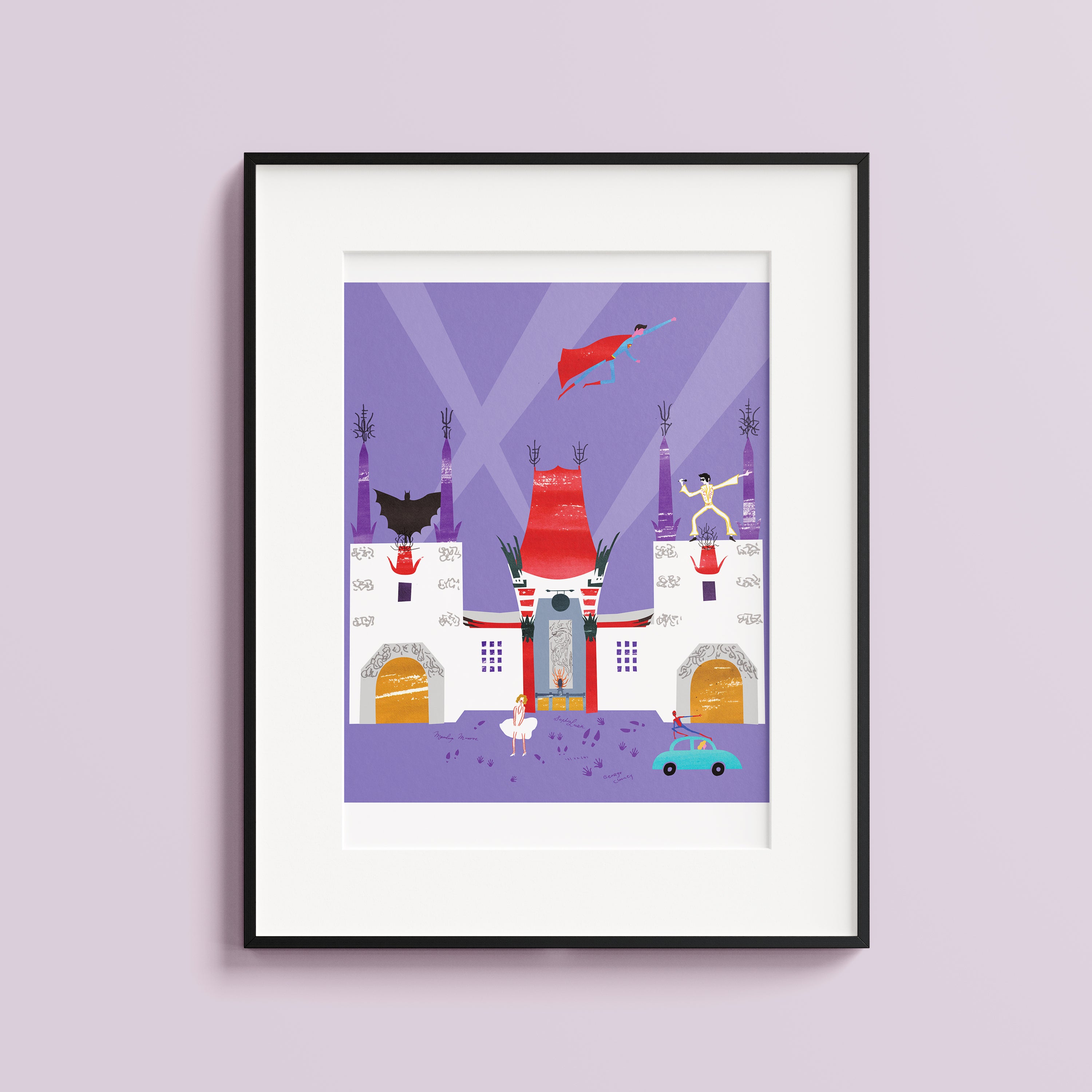 TCL Chinese Theatre. Limited edition print.