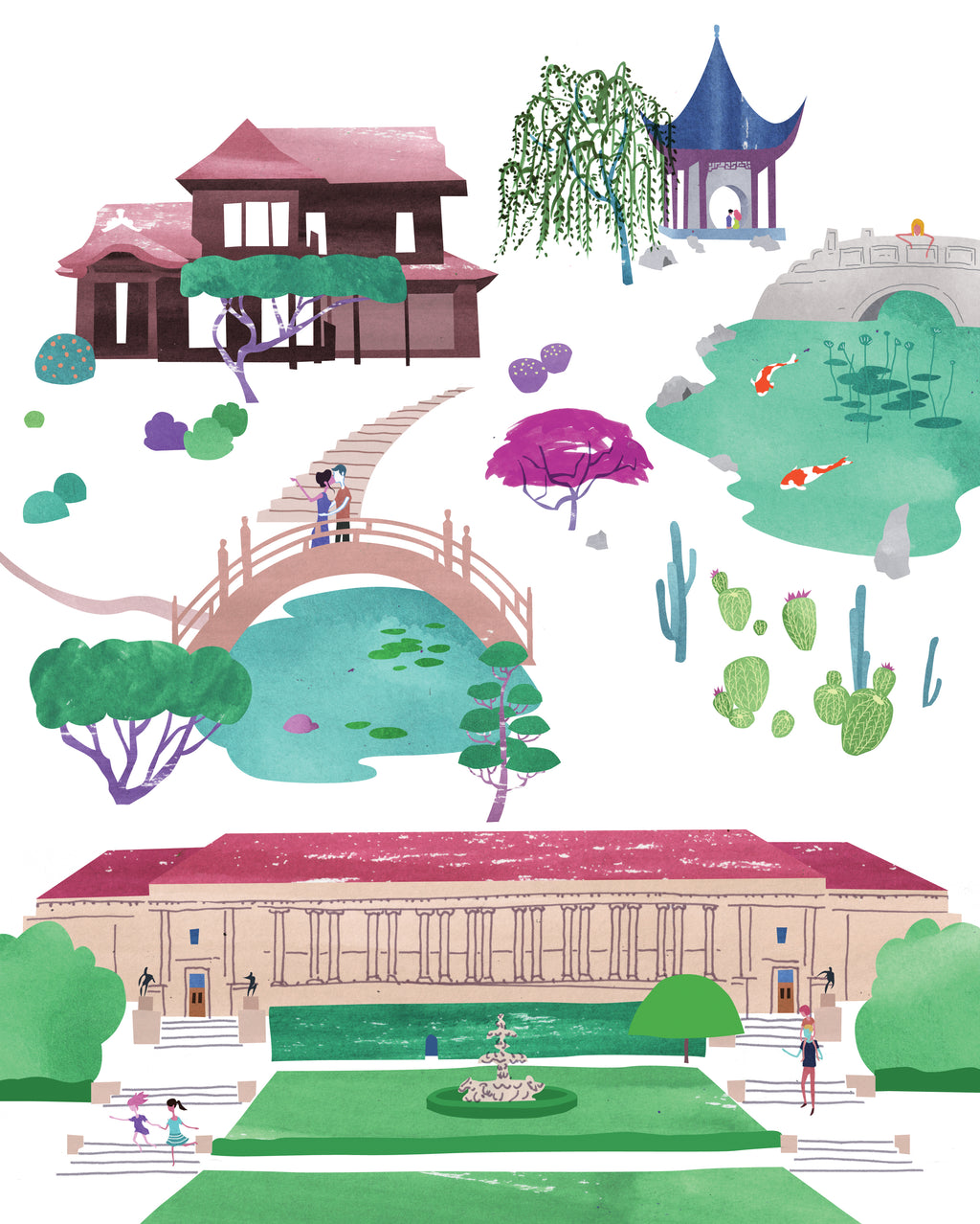 Huntington Library. Limited edition print.