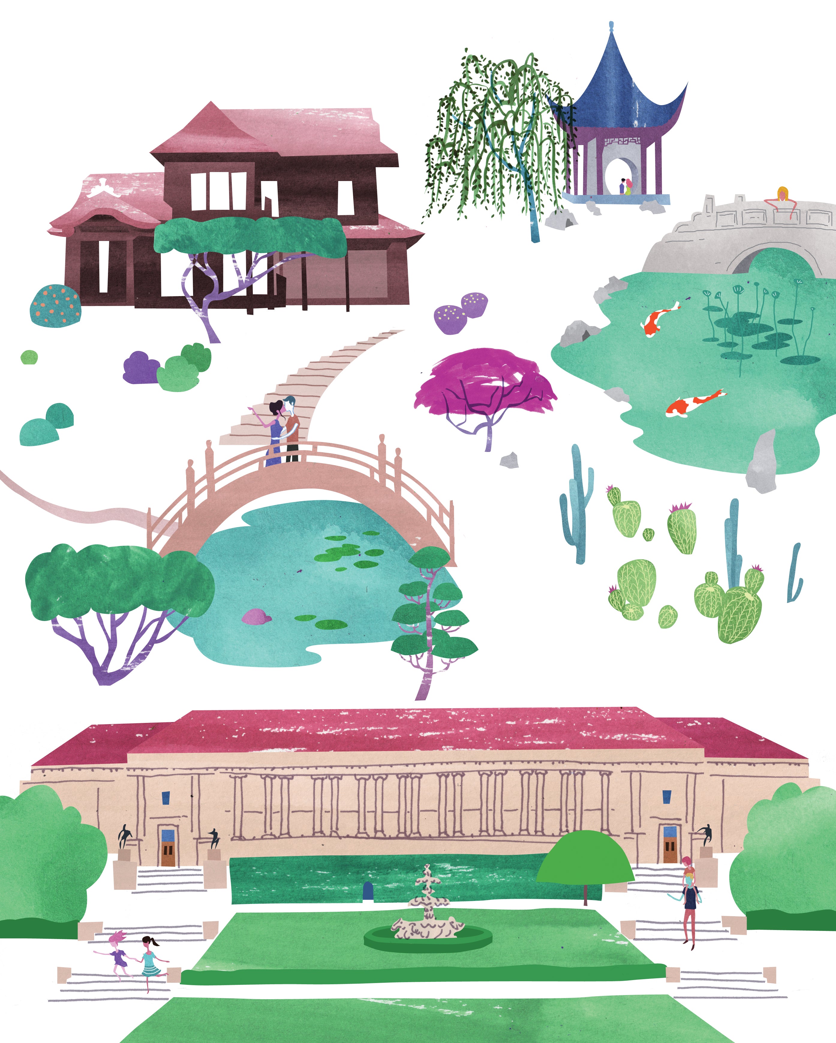 Huntington Library. Limited edition print.