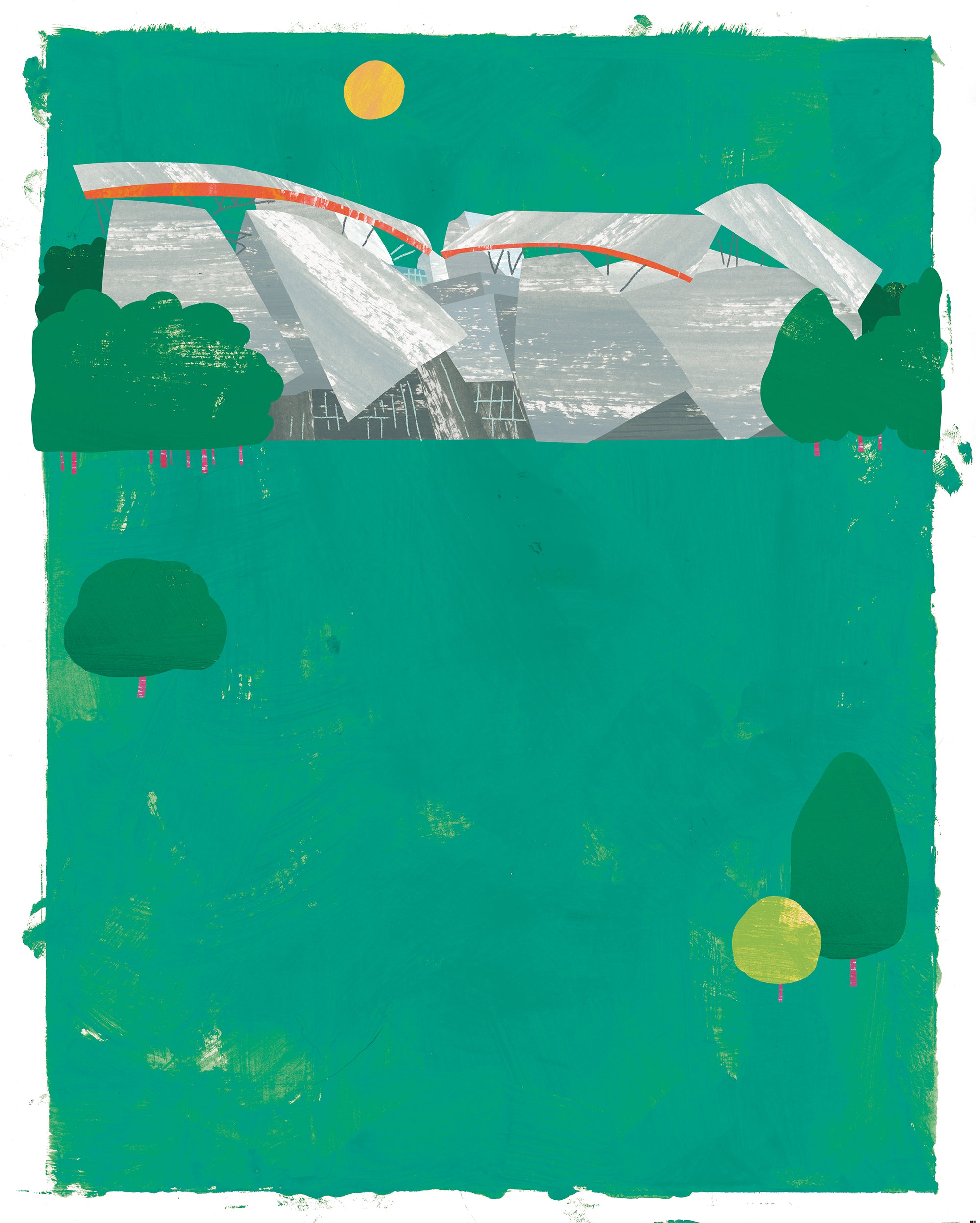 Louis Vuitton Foundation. Limited edition print.